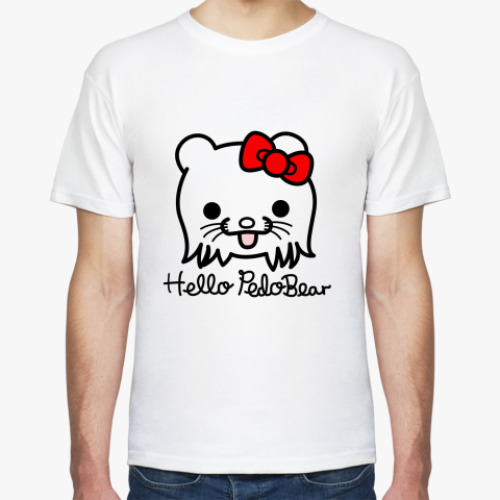 Футболка с принтом HelloBear