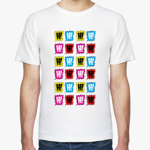 Футболка с принтом HADOUKEN!