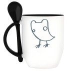 Кружка с ложкой