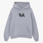 Толстовка худи оверсайз