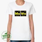 Женская футболка органик