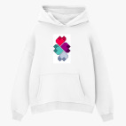 Толстовка худи оверсайз