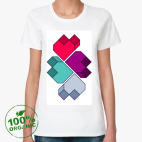 Женская футболка органик