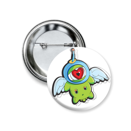 Значок 37мм Монстрик