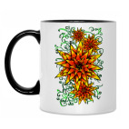 Кружка двухцветная