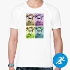 Мужская спортивная футболка