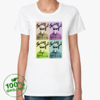 Женская футболка органик