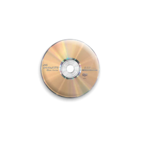 Значок 25мм с принтом  DVD