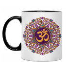 Кружка двухцветная