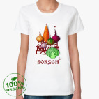 Женская футболка органик