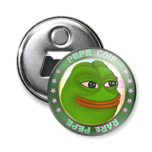 Магнит-открывашка Pepe Frog