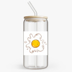 Банка с бамбуковой крышкой