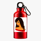 Металлическая бутылка 400 мл UV-DTF