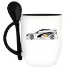 Кружка с ложкой