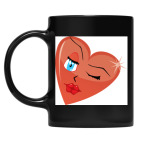 Кружка цветная UV-DTF