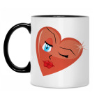 Кружка двухцветная