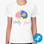 Женская спортивная футболка