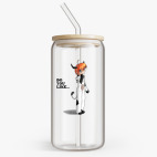 Банка с бамбуковой крышкой