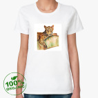 Женская футболка органик