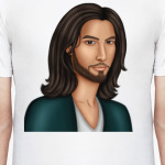 Парень с длинными волосами