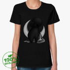 Женская футболка органик