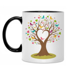 Кружка двухцветная