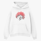 Толстовка худи оверсайз