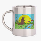 Кружка металлическая