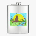 Фляжка стальная