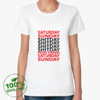 Женская футболка органик