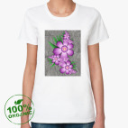 Женская футболка органик