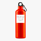 Металлическая бутылка 700 мл UV-DTF