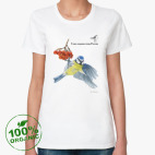 Женская футболка органик