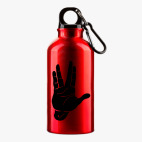 Металлическая бутылка 400 мл UV-DTF