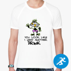 Мужская спортивная футболка