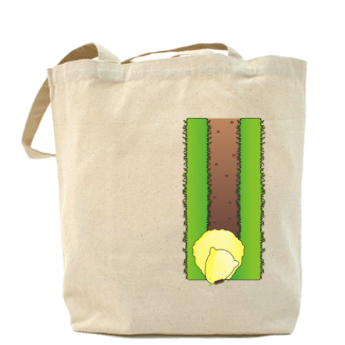 Сумка шоппер с принтом овечка