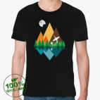 Мужская футболка органик