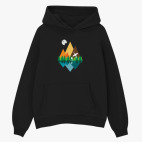 Толстовка худи оверсайз