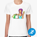 Женская спортивная футболка