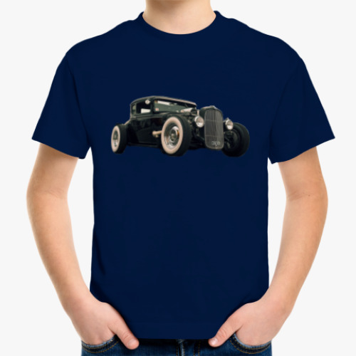 Детская футболка с принтом HotRoad