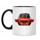 Кружка двухцветная