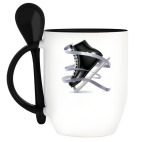 Кружка с ложкой