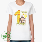 Женская футболка органик