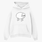 Толстовка худи оверсайз