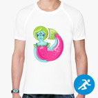 Мужская спортивная футболка