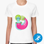 Женская спортивная футболка