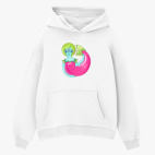 Толстовка худи оверсайз