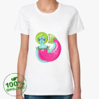 Женская футболка органик