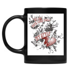 Кружка цветная UV-DTF