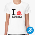 Женская спортивная футболка